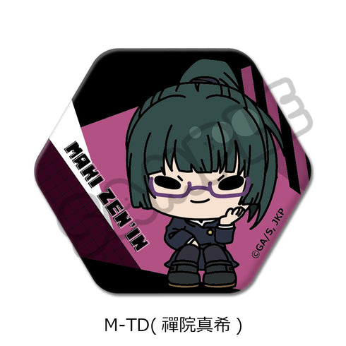 『呪術廻戦 2期』第6弾 六角形缶バッジ M-TD 禪院真希